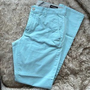 32x34 Bonobos 👖 NWOT Stretch Washed Chinos Bright Lights Blue - Tailored